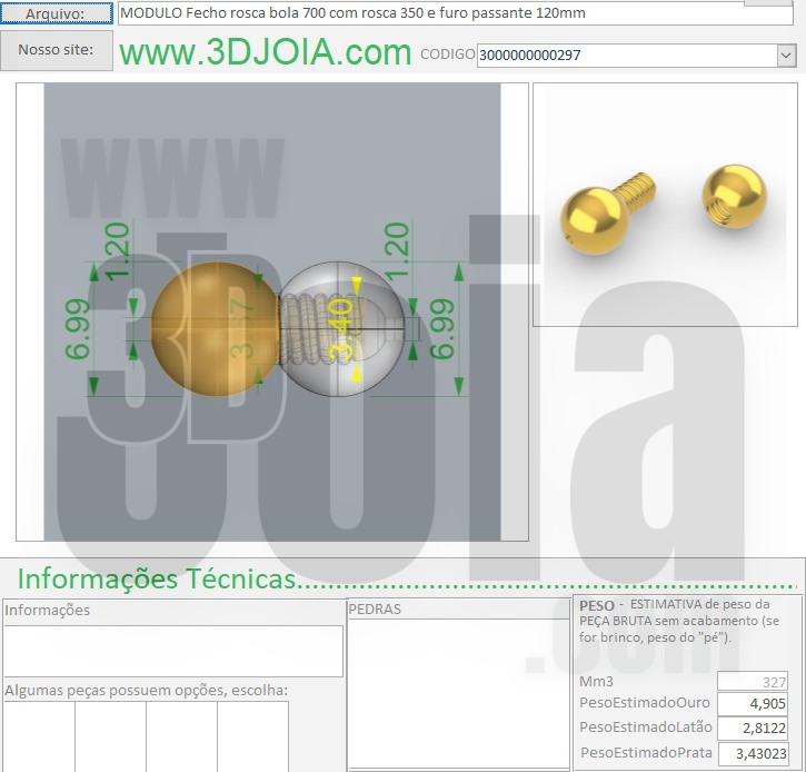 3000000000297 ficha lilas