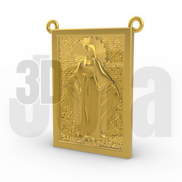 SANTO escapulario nossa senhora das graças retangular H 2500 L 1750 19205190 (1)