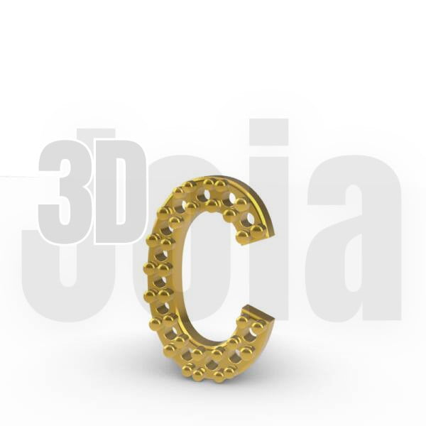 MODULO geral letras 1670000000055 VARIAÇÕES - 3D Joia