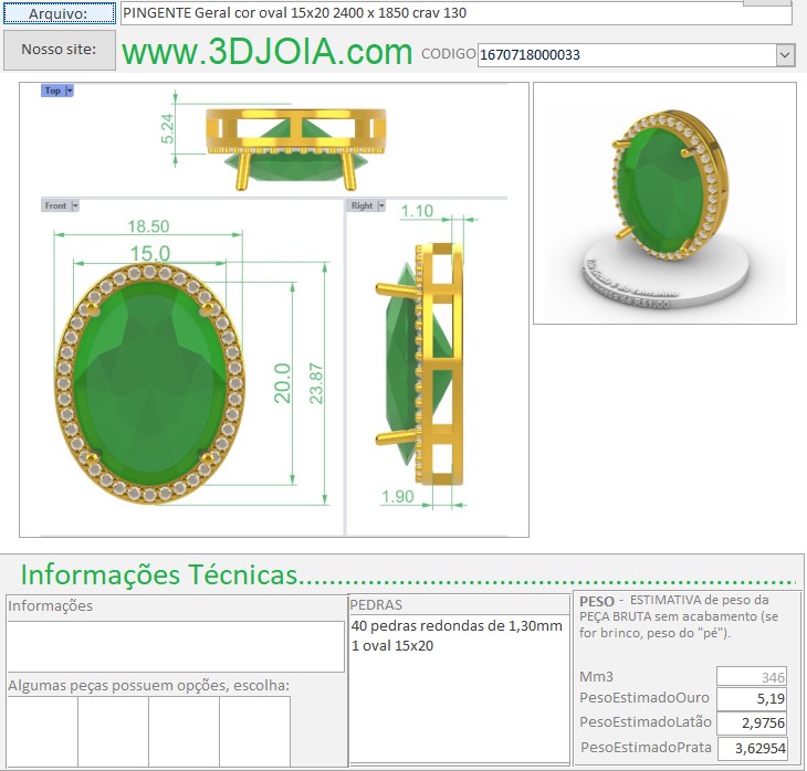 PINGENTE Geral cor oval 15x20 2400 x 1850 crav 130 1670718000033 FICHA